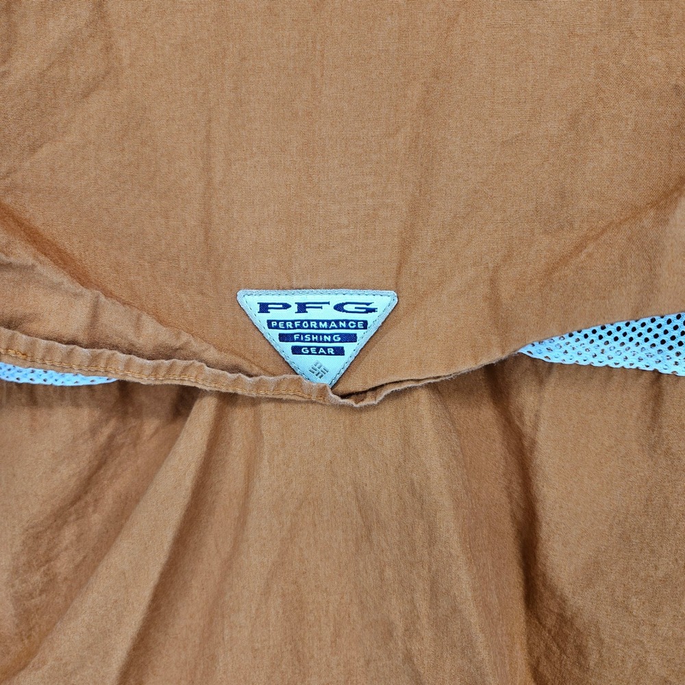 Texas Longhorns Shirt Mens XL Columbia PFG‎ Fishing Vented Short Sleeve Football - Picture 5 of 12